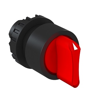 CSW-CKI2F901 WH Переключатель с подсветкой красный на 2 положения
