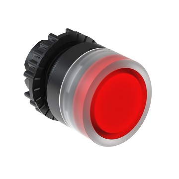 CSW-BFI1 WH Кнопка с подсветкой красная 


